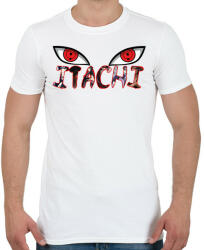 printfashion Ucsiha Itacsi eyes - Férfi póló - Fehér (5367287)