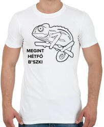 printfashion Megint hétfő - Férfi póló - Fehér (5380383)