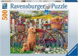 Ravensburger Kutyák a kertben 500 db-os (15036)