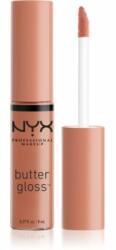 NYX Cosmetics Butter Gloss lip gloss culoare 14 Madeleine 8 ml