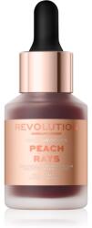 Revolution Beauty Rainbow Drops vopsea de par tonifianta culoare Peach Rays 30 ml