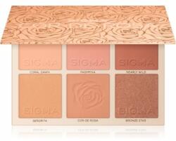 Sigma Beauty Cor-de-Rosa Blush Palette paleta fard de obraz 25, 05 g