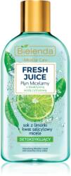 Bielenda Fresh Juice Lime apă micelară pentru piele mixtă și sensibilă 500 ml