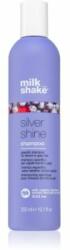 Milk Shake Silver Shine șampon pentru păr blond neutralizeaza tonurile de galben 300 ml