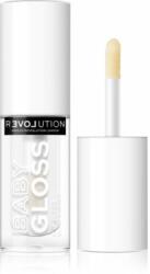 Revolution Beauty Baby Gloss luciu de buze intens pigmentat culoare Dream (Transparent) 2, 2 ml