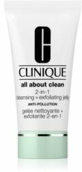 Clinique All About Clean 2-in-1 Cleansing + Exfoliating Jelly gel exfoliant de curatare 150 ml