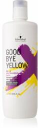 Schwarzkopf Goodbye Yellow șampon pentru neutralizarea tonurilor de galben pentru par vopsit sau suvitat 1000 ml