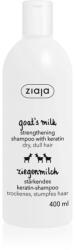 Ziaja Goat's Milk sampon fortifiant pentru păr uscat și deteriorat 400 ml
