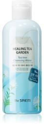 the SAEM Healing Tea Garden Tea Tree loțiune blândă de curățare pentru ten gras 300 ml