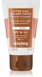 Sisley Super Soin Solaire Teinté crema de fata cu efect de protectie SPF 30 culoare 1 Natural 40 ml