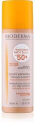 BIODERMA Photoderm Nude Touch fluid tonifiant de protecție pentru piele mixtă și grasă SPF 50+ culoare Light Colour 40 ml