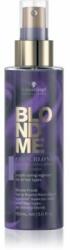 Schwarzkopf Blondme Cool Blondes conditioner Spray Leave-in neutralizeaza tonurile de galben 150 ml