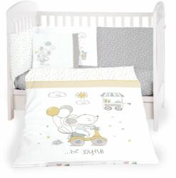 KikkaBoo Set 6 piese cearsaf de pat pentru bebelusi Kikka Boo - Joyful Mice, 70 х 140 cm (41101060073)