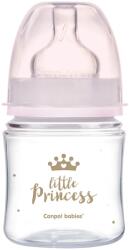 Canpol babies Biberon anticolici Canpol Easy Start - Royal Baby, roz, 120 ml (35/233_pin)