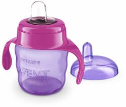 Philips Avent Canita de tranzitie cu manere Philips Avent, 200 ml, pentru fata (SCF551/03)