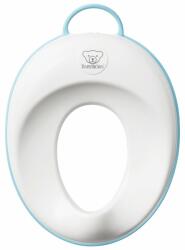 BabyBjörn - Reductor wc Toilet Training Seat, Alb/Turcoaz (058013A)