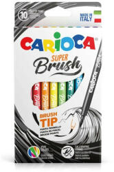CARIOCA Set Carioci Carioca Super Brush, 10 buc/cutie (SKR144)