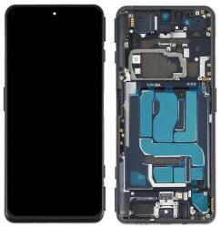 NBA001LCD1010689 Xiaomi Black Shark 4 / 4 Pro fekete OEM OLED kijelző érintővel fekete kerettel, előlap (NBA001LCD1010689)