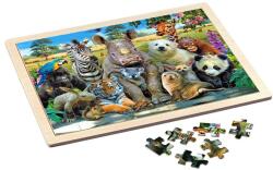 Philos Puzzle lemn Exotic Wildlife (9000)