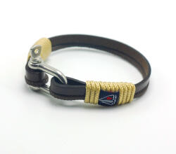  Vitorlás karkötő sötétbarna színben