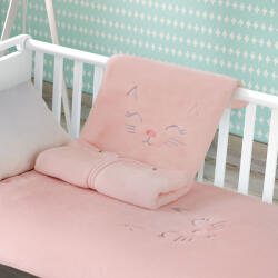 AA Design Sac de dormit bebelusi roz Kitten (6225-63) Patura