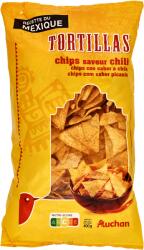 Auchan Kedvenc Tortilla chips chilis 400 g