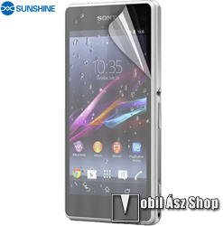 SUNSHINE Hydrogel TPU képernyővédő fólia - Ultra Clear, ÖNREGENERÁLÓ! - 1db, TOKBARÁT - SONY Xperia Z1 Compact (D5503)