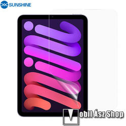 SUNSHINE Hydrogel TPU tablet képernyővédő fólia - Ultra Clear, ÖNREGENERÁLÓ! - 1db, TOKBARÁT - APPLE iPad mini (6th generation) (2021)