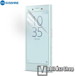 SUNSHINE Hydrogel TPU képernyővédő fólia - Ultra Clear, ÖNREGENERÁLÓ! - 1db, a teljes képernyőt védi - SONY Xperia X Compact
