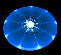 Flashflight LED Kék Frizbi