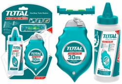 TOTAL Чертилка зидарска, талк и мини нивелир total, 30 м (tl tht661301)