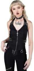 KILLSTAR Maiou de damă (vestă) KILLSTAR - Ravana Cross - Pinstripe - KSRA003367
