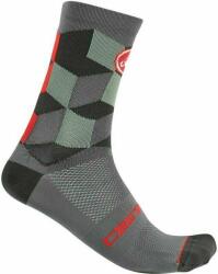 Castelli Unlimited 15 Sock Forest Gray S/M Kerékpáros zoknik