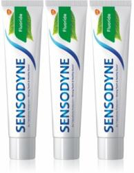 Sensodyne Fluoride pastă de dinți pentru dinti sensibili 3x75 ml