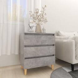 vidaXL Servantă, gri beton, 60x35x69 cm, PAL (806089) Comoda