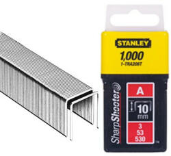 Stanley 1-TRA206T "A" tűzőkapocs 10 mm, 1000 db/csomag (1-TRA206T) - praktikuskft