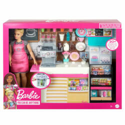 Mattel Barbie Set Cafenea Cu 20 De Accesorii (mtgmw03)