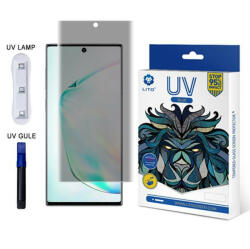 LITO Samsung S20 Lito UV Liquid Glue Privacy 3D Üvegfólia - Átlátszó