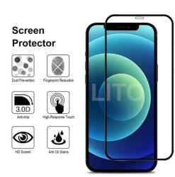 LITO Apple iPhone 12/12 Pro Lito D+ PRO 2.5D Full Üvegfólia - Fekete
