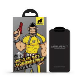 Type Gorilla Apple iPhone XR/11 TG Anti-Glare 2.5D Silk Full Üvegfólia - Fekete