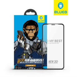 Blueo Apple iPhone XS MAX/11 Pro Max Blueo New 3D HD Stealth Curved Üvegfólia - Fekete
