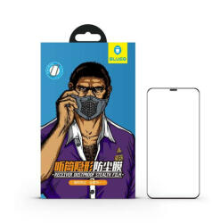Blueo Apple iPhone X/XS Blueo Receiver Dustproof 2.5D Silk Full Üvegfólia - Fekete