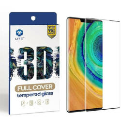 LITO Xiaomi Redmi Note 10 Lito 3D Curved Üvegfólia - Fekete
