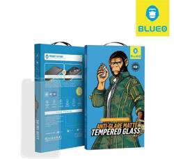Blueo Apple iPhone XS Max/11 Pro Max Blueo Anti-Glare 2.5D Silk Full Üvegfólia - Fekete