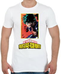 printfashion My Hero Academia - Férfi póló - Fehér (5408890)