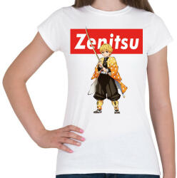 printfashion Zenitsu - Női póló - Fehér (5416386)