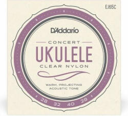 D'Addario EJ65C Pro-Arté koncert ukulele húr, nylon