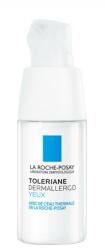 La Roche-Posay Cremă de ochi calmantă și hidratantă pentru pielea hipersensibilă, alergică sau atopică - La Roche Posay Toleriane Dermallergo Eyes 20 ml Crema antirid contur ochi