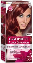 Garnier Vopsea de Par Permanenta cu Amoniac Garnier Color Sensation 6.60 Rubin Intens, 110 ml