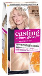 L'Oréal Vopsea de Par Semi-Permanenta fara Amoniac L'Oreal Paris Casting Creme Gloss 10.21 Blond Deschis Perlat, 180 ml